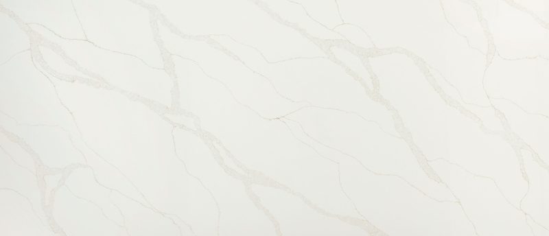 Calacatta Elysio quartz countertop by MSI Surfaces